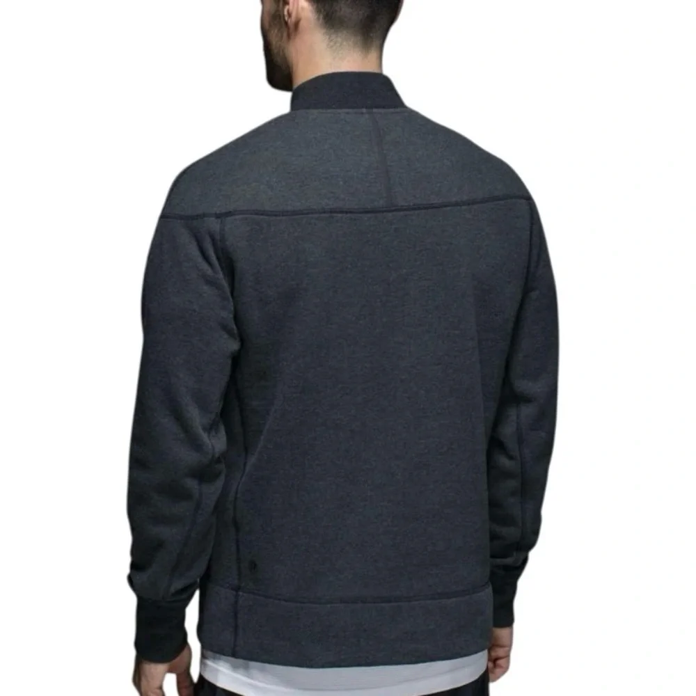Lululemon Revolve Henley Cotton Fleece Athletic Outdoor Sweatshirt Men’s Large